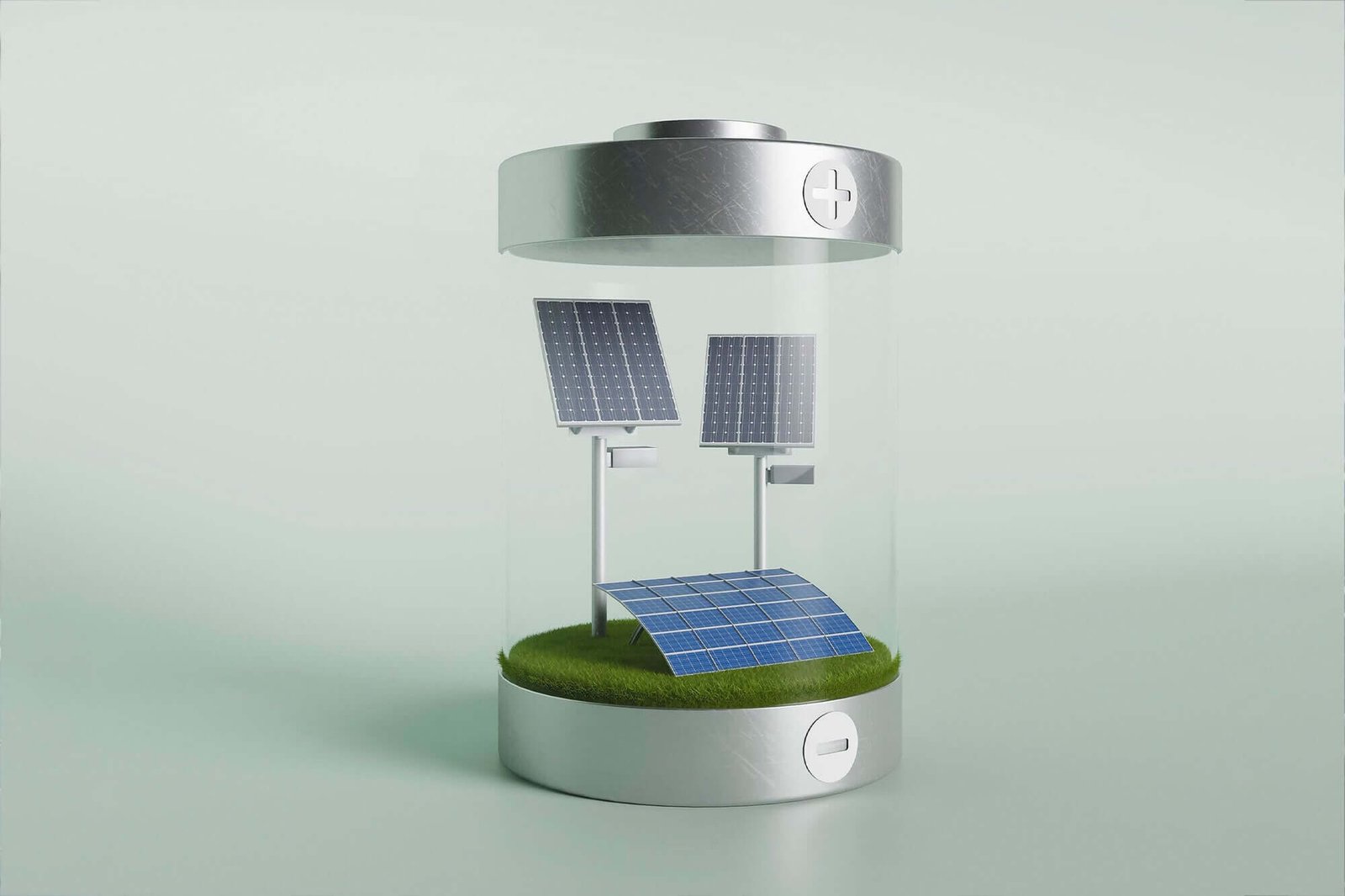 solar panel and storage battery system